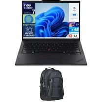 Lenovo T14 Gen 5 AI Powered Laptop 14.0in IPS WUXGA Display (Intel Core Ultra 7 155U, 16GB DDR5, 2TB PCIe SSD, Intel Graphics, Backlit KB, Fingerprint, 2 Thunderbolt 4, Win 11 Pro) w/Premium Backpack