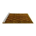 thumbnail image 2 of Ahgly Company Machine Washable Indoor Rectangle Persian Yellow Traditional Area Rugs, 4' x 6', 2 of 4