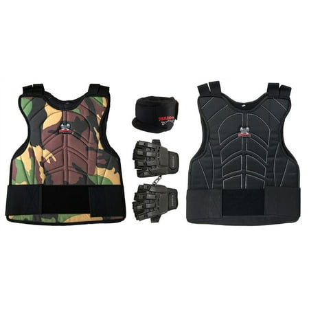 Maddog Pro Trio Padded Chest Protector Combo Package~Small /