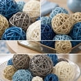 thumbnail image 6 of BlinkL Green Valentine's Day Wicker Decorative Balls 36 Count, 6 of 7