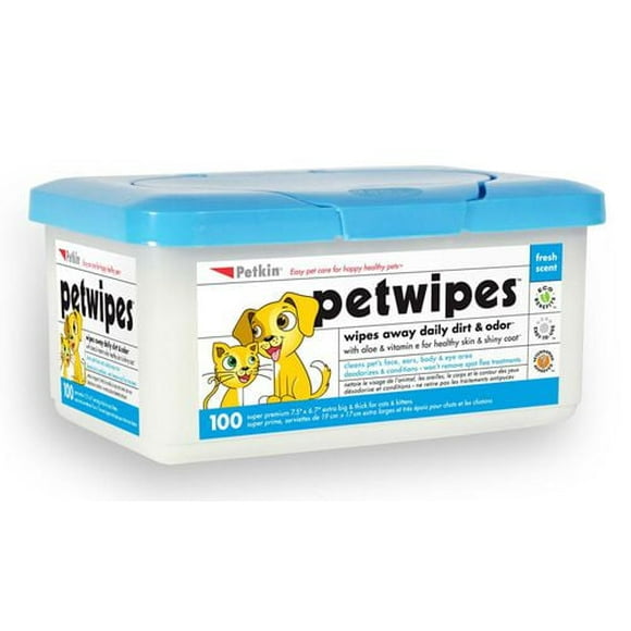 Petwipes 100 unités
