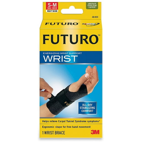 FUTURO Energizing Wrist Support Right Hand, Small/Medium 1 ea (Pack of 2)