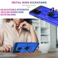 thumbnail image 3 of Samsung Galaxy A51 4G Case, [Not fit for Samsung Galaxy A51 5G/ Galaxy A71 5G], STARSHOP Drop Protection Ring Kickstand Cover- Blue, 3 of 3