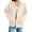 Beige, variant on Hoodies for Women Hoodie Women Oversized Cute Lightweight Jackets Trendy Hooded Sweatshirt Workout Fall Jacket With Pockets