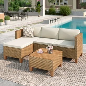 HighSound Patio Furniture Set, 10-Piece Outdoor Conversation Set