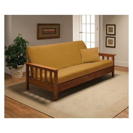 Madison Industries Solid Jersey Full Futon Cover