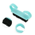 thumbnail image 3 of NOMADIC NOOK Durable Small Horn Nail Brush 2.44"x1.38" 4 Pcs Pink Blue, 3 of 6