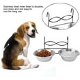 Set of 2 Dog Crate Dog Bowls Hanging, Kennel Water Bowl, Dog Crate