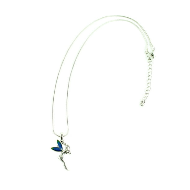 Tooth Fairy Mood Pendant Necklace with Adjustable Chain