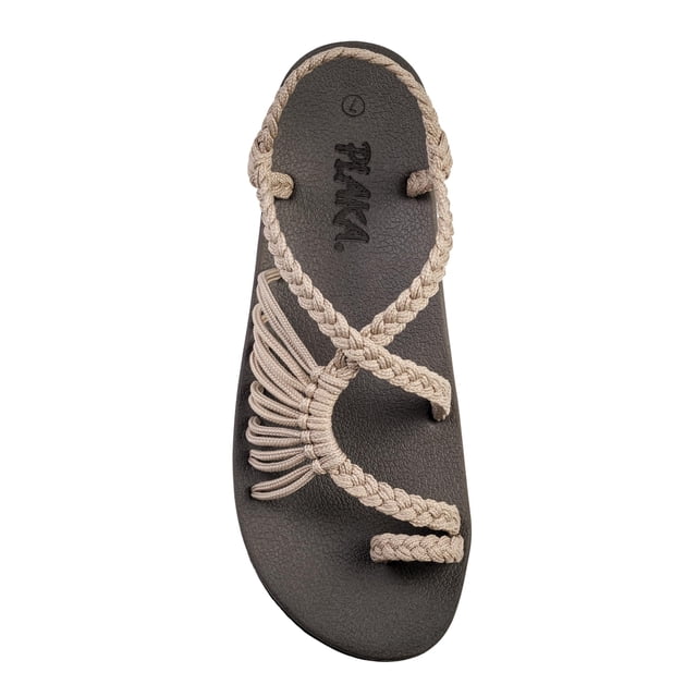 Sandalias Plaka Atlantis con soporte de arco, talla 9