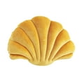 thumbnail image 2 of DOLITY Decorative Shell Pillow Throw Pillow Decoration Workmanship for Home Yellow, 2 of 9