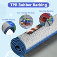 thumbnail image 5 of ORGOWEL Kids Rug Educational Play Rug Kids Road Carpet for Toy Cars Non-Slip Large Learning Play Game Area Rug Traffic Road Map for Playroom Bedroom Baby Toddler Boys Classroom,39.4"x63",Dark Blue, 5 of 7