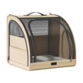 thumbnail image 3 of koolsoo Sac à Dos pour Chat, Sac de Transport pour Animaux de Compagnie, Sac de Voyage pour Randonnée, Beige, 3 of 9