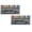 A89 B 11.2x5.3x0.5" 2Pack, variant on 2Pcs Double Line Outliner Markers Coloring Lightstick Pens Acrylic Markers Brush Doodle Outline Pens Art Greeting Card Stocking Stuffers2ml Office&Craft&Stationery