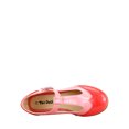 thumbnail image 5 of The Doll Maker Glossy Two Tone Glitter Strap Flat-TD1631107A-7, 5 of 6