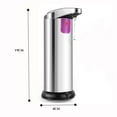 thumbnail image 5 of Touchless Automatic Soap Dispenser,Hands Free Dish Soap Dispenser Kitchen Bathroom,Stainless Steel Infrared Sensor Auto Liquid Dispenser, 5 of 8