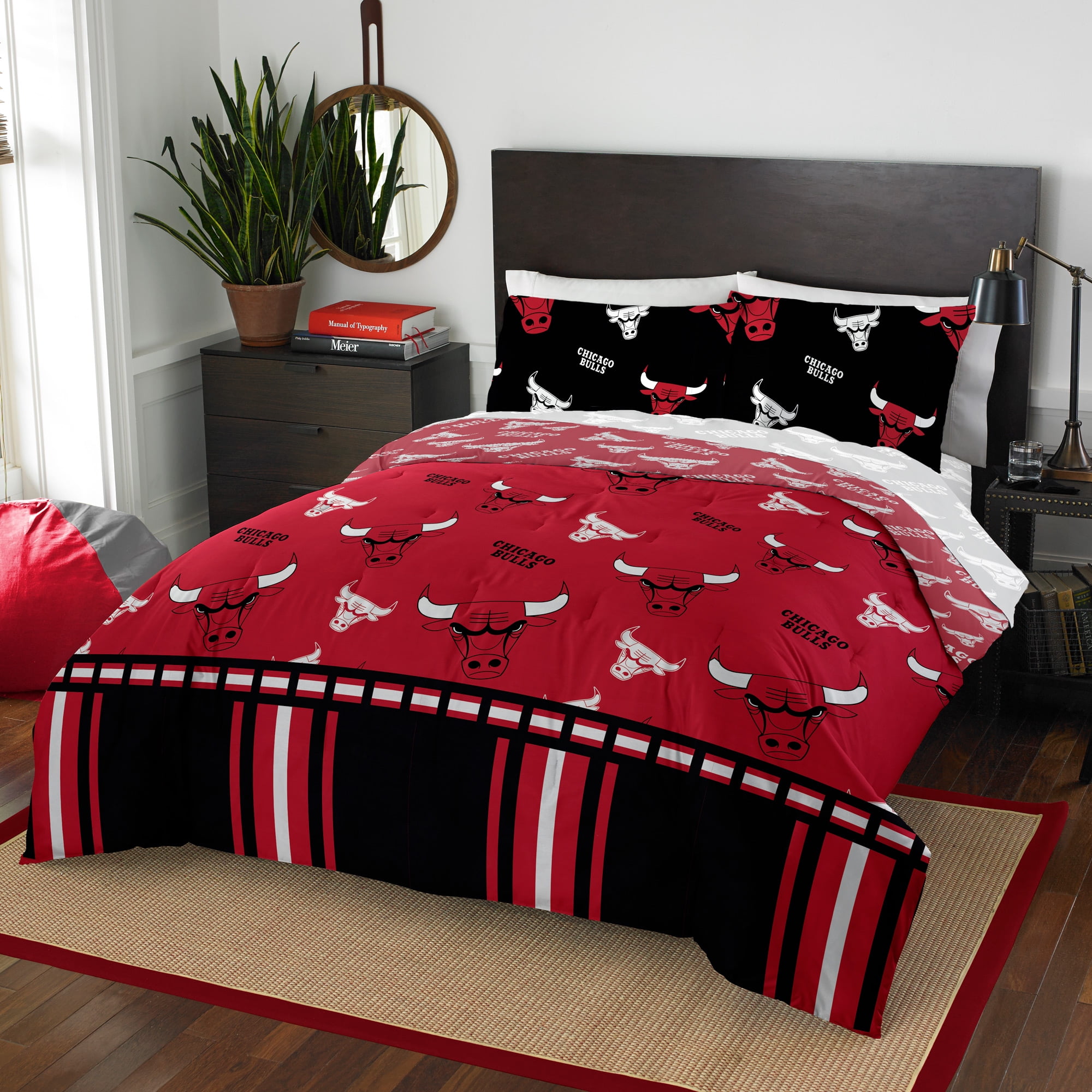 Nba Chicago Bulls Bed In Bag Set Walmart Com Walmart Com