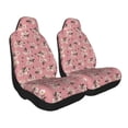 thumbnail image 2 of Rocae Rose Flowers Print Seat Covers for Cars Trucks and SUVs,Easy to Install Cover Set-1, 2 of 9