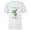 White, variant on Star Wars Yoda Best Family Yoda Chibi Portrait- Short Sleeve T-Shirt for Kids - Customized-White