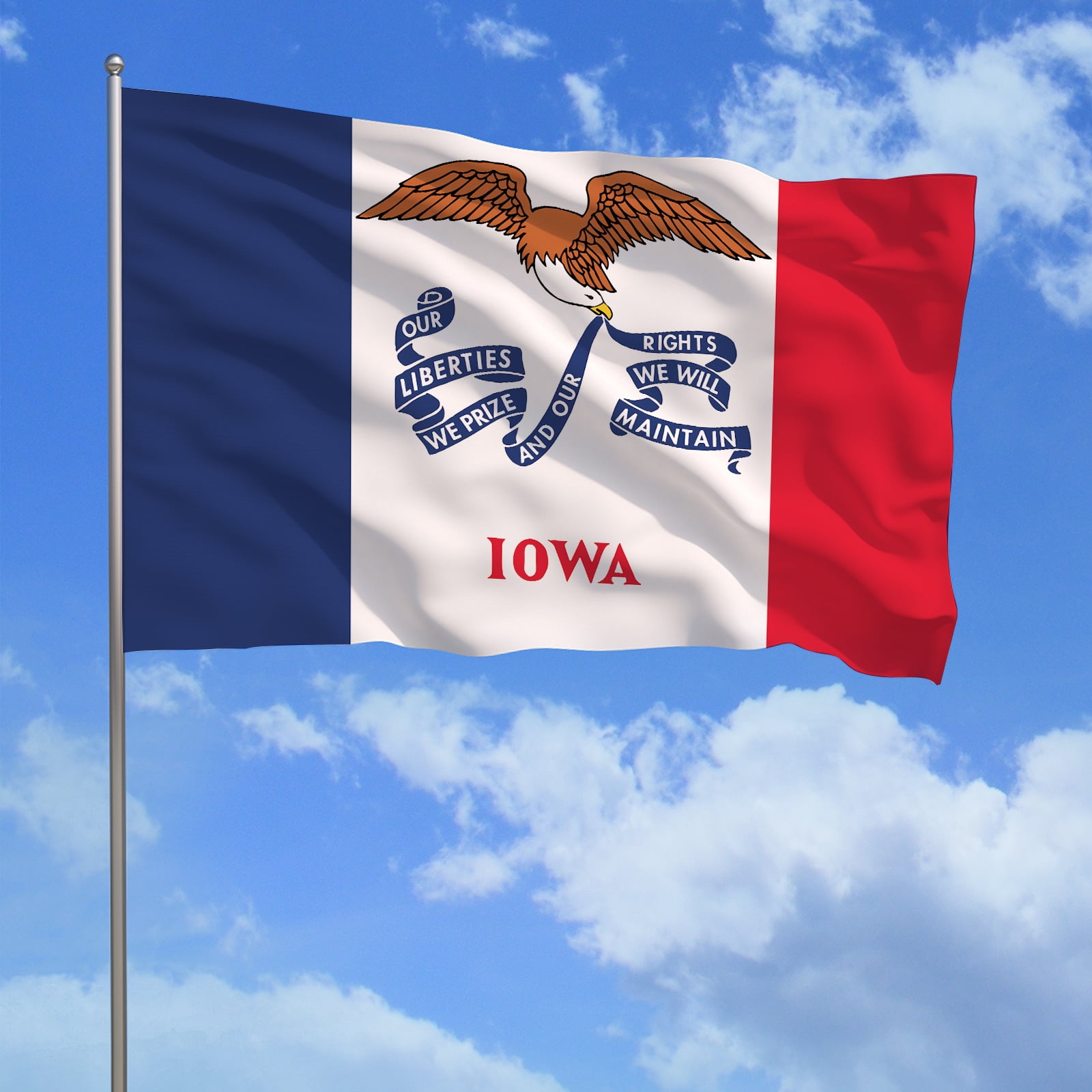 Iowa State Flag Iowa Flag 3x5 Outdoor