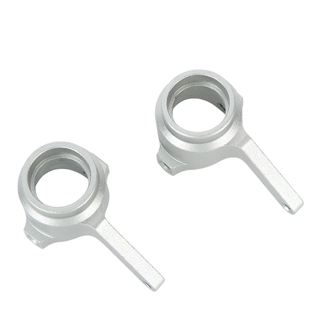 1/8 Steering Cup, Fine Appearance Sturdy Silver 2Pcs 1/8 RC Steering Cup Stable For 08425