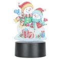 thumbnail image 3 of Luces LED de noche con pintura de diamantes, toque inteligente, 3D, USB, Navidad, adornos para el hogar, 3 of 12