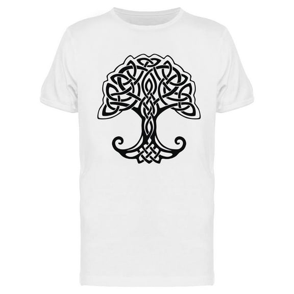 Tree Of Life Design T-Shirt Men -Image by Shutterstock, Male x-Large
