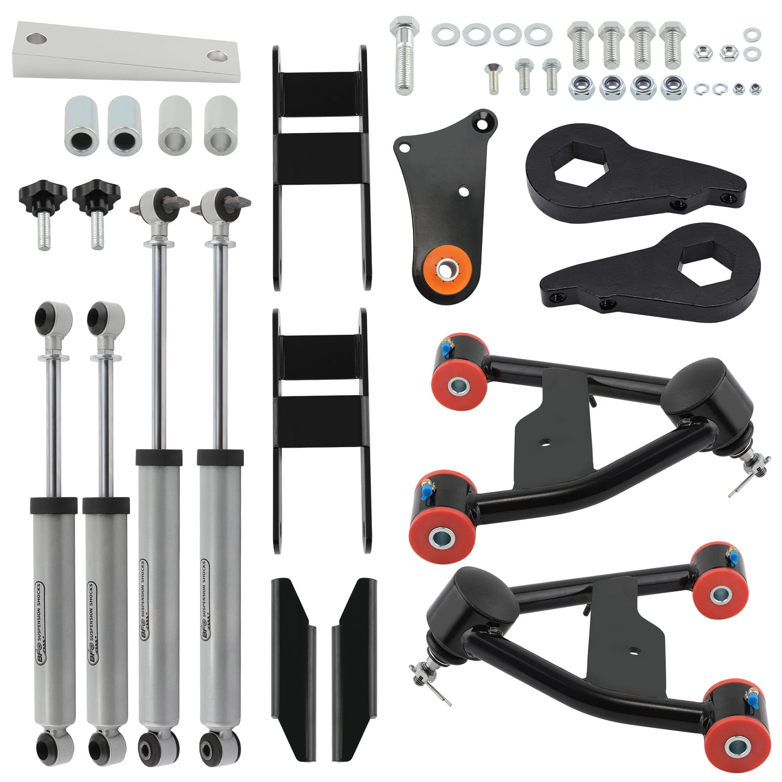 BFO 2.5" Lift Kit For Chevy S10 Blazer Pickup For GMC S15 Jimmy Sonoma 1982-2005