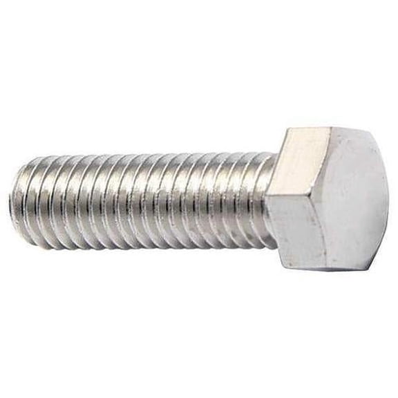 FOREVERBOLT FBMHEXB1217550P10 Hex Head Cap Screw M12-1.75 X 50mm Long, 18-8 Stainless Steel, NL-19 Finish, PK, 10