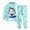 G167-Green, variant on masbird Toddler Pajamas Boys Girls Baby Pjs Sets Kids 2pcs Long-Sleeve Snug fit Sleepwear 6-12 Months 12-24 Months 2t 3t 4t 5t 6t 7t 8t 9t Children(Green,3-6 M)
