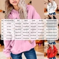 thumbnail image 3 of KPOPLK Halloween Sweatshirts for Teen Girls Kids Long Sleeve Hoodie Cute Skeleton Print Hoodie Drawstring Pullover Kids Clothes Black,Size 7-8 Years, 3 of 4