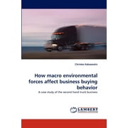 How macro environmental forces affect business buying behavior (Other)