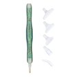 thumbnail image 1 of Kit de bolígrafo para bordar con pintura de diamantes, accesorios para punto de cruz, bolígrafos para manualidades, bolígrafos con punta perforadora, cinta adhesiva, rodillo, 1 of 4
