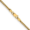 thumbnail image 3 of 14k Yellow Gold 1.85 mm D.C Round Box Chain, 3 of 4