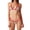 Red, variant on Women's Summer Bikini Set Lace Trim Halter Bra with Tie-Up Thong Swimsuit Bathing Suit