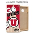 thumbnail image 5 of YouTheFan NCAA Utah Utes 2' x 4' Cornhole Game, 5 of 6