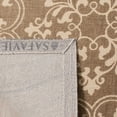 thumbnail image 4 of SAFAVIEH Cedar Brook Carleton Medallion Jute Area Rug, Taupe/Natural, 2'3" x 3'9", 4 of 8