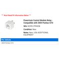 thumbnail image 2 of Powertrain Control Module Relay - Compatible with 2004 Pontiac GTO, 2 of 2