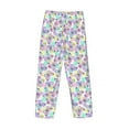 thumbnail image 5 of Daiia Butterflies on Polka Dots Men's Sleep Pant with Pockets and Drawstring,Pajama Pants-X-Large, 5 of 9