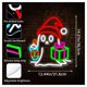 thumbnail image 3 of Letrero De Neón Con Forma De Fantasma, Luz LED Regulable Para Decoración De Paredes En Fiestas De Halloween, Tiendas Y Otros Espacios 31.6cmx36.5cm, 3 of 7