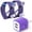 Purple, variant on Type C Charger, Fast Charging Block USB Wall Charger with 2pcs Type C Charging Cable Cord USB C Cable 10FT, Dual Port Phone Charger Android Charger Block, USB Power Adapter USB Cube Charger[Purple]