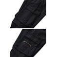thumbnail image 5 of Men's Cotton Cargo Pants, Multi-Pocket Loose Fit Casual Work Pants for Men,Size 32-42, 5 of 7