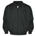 thumbnail image 1 of Victory Outfitters Men's Lightweight Band Collar Chintz Zip Up Jacket - Black - L, 1 of 1