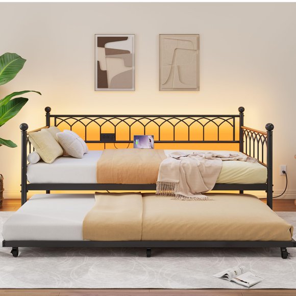 Twin Daybed with Trundle