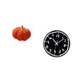 thumbnail image 5 of Halloween Pumpkin Pillow Wall Clock Sofa Cushion Soft Plush Material for Bedroom Living Room Office Decor, 5 of 8