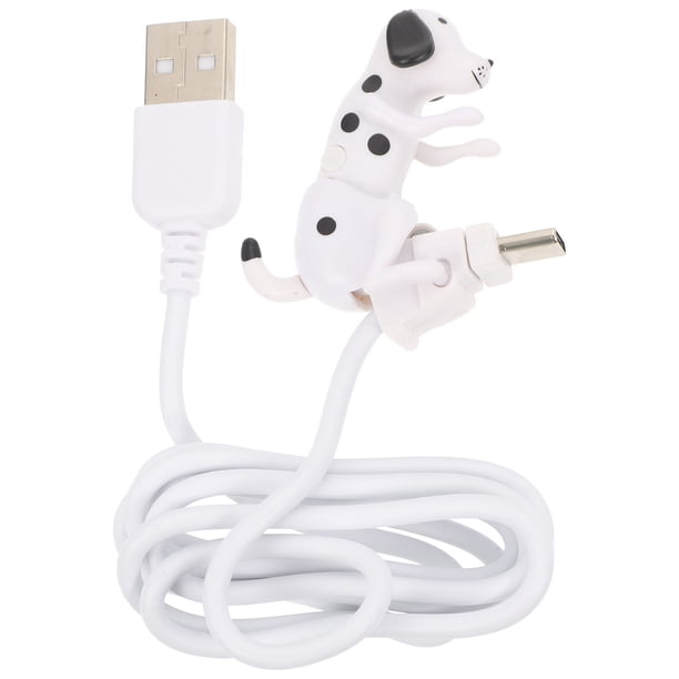 Cables de carga Adaptador de carga tipo C con diseño de perro divertido Cable de carga duradero Cable de carga para teléfono