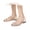 Beige, variant on Women's Closed Round Toe Flats Braided Caged Sandals Strappy Comfortable Ankle Strap Flat Dressy Sandals for Casual Walking Beige 10