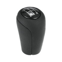Unique Bargains 5 Speed Manual Shift Knob - Stick Shifter Lever Knob - for Mazda 626 1993-2002 Faux Leather Black - 1 Pc