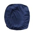 thumbnail image 1 of Office Chair Cover Washable Elastic Dust Dining Chair Cover Chair Slipcover Navy Blue, 1 of 9