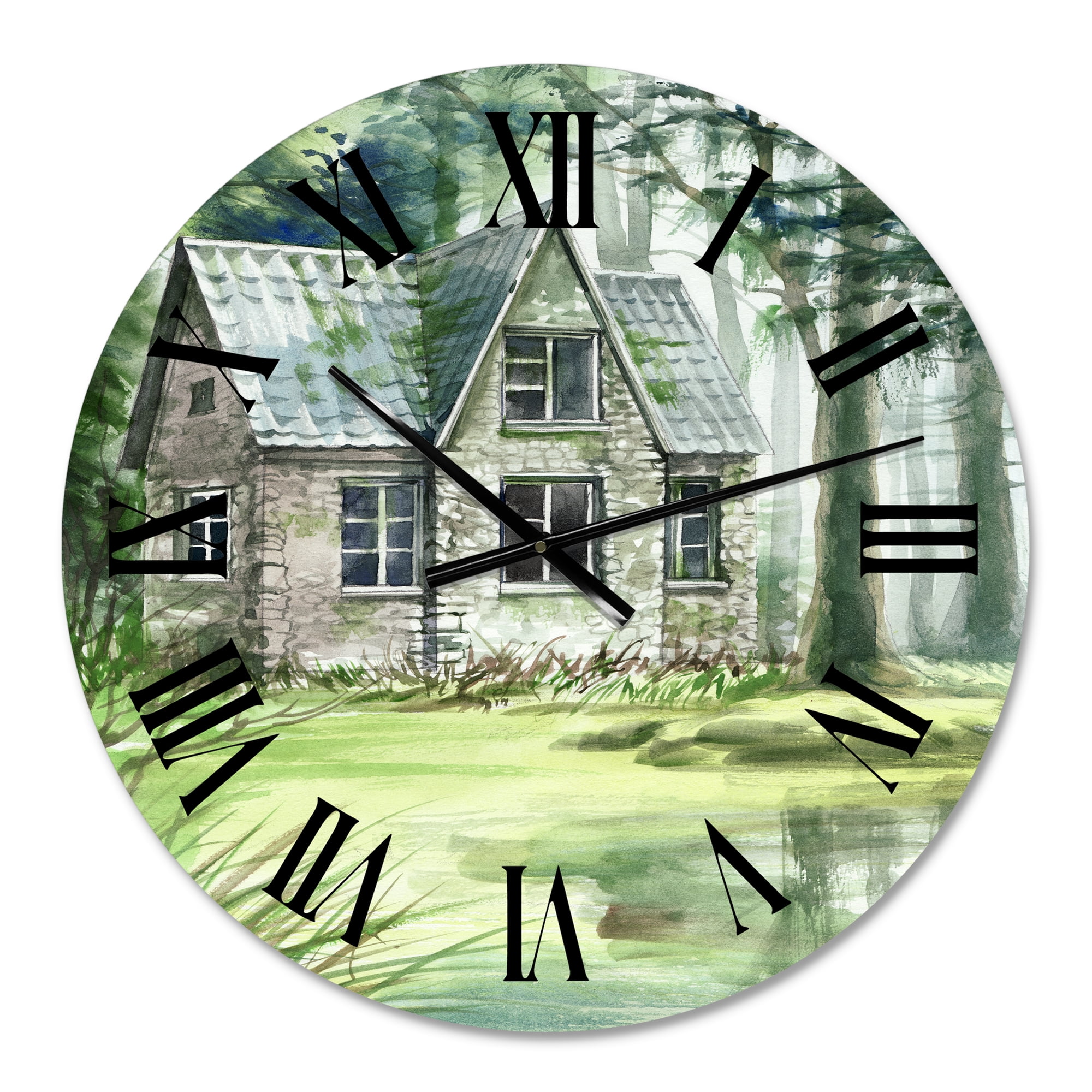 Designart 1 in Quartz Wall Clock
